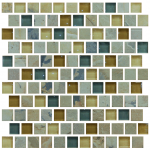 Cliff Rock Offset 1" x 1" Mosaic