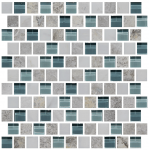 Trevi Fountain Offset  1" x 1" Mosaic